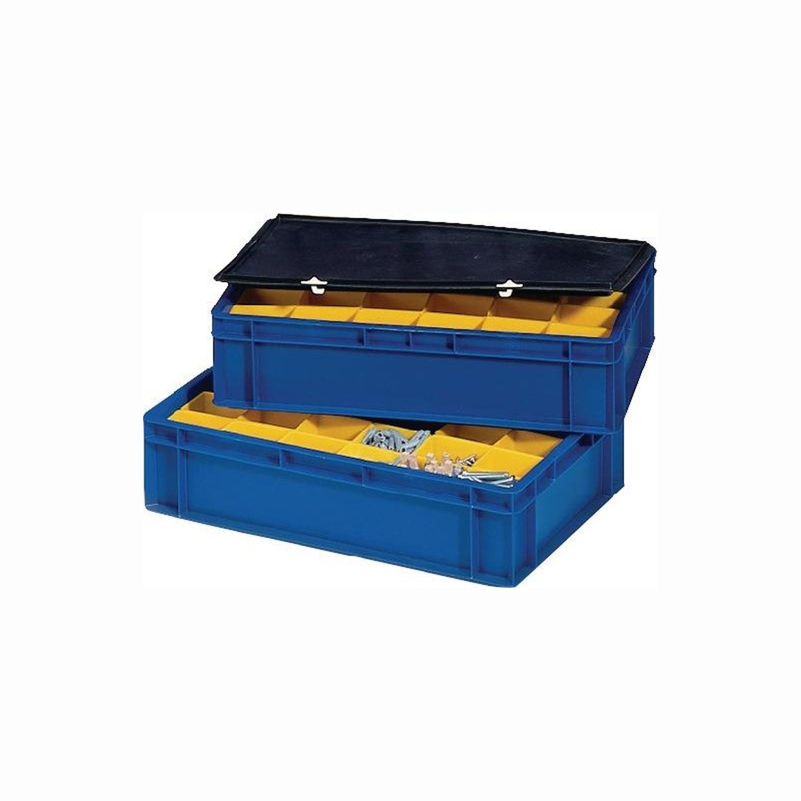 LA-KA-PE Deckel L400xB300mm schwarz - TK/D400