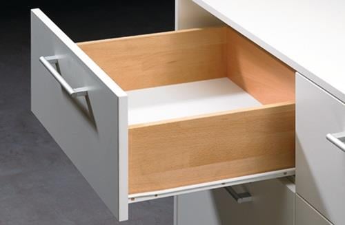 Hettich Teilauszug FR 402 m.Stop Control STA weiß L.450mm - 1058347