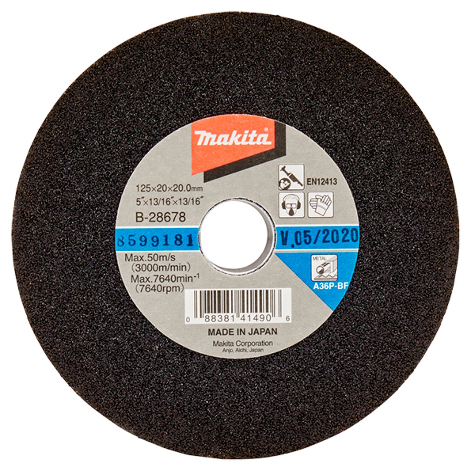 Makita Schleifstein K36 125x20x20 - B-28678