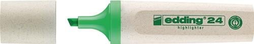 edding Textmarker 24 EcoLine hellgrün Strich-B.2-5 mm Keilspitze - 4-24011