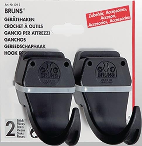 Gerätehalter Haken 2 Kunststoff - GH 2