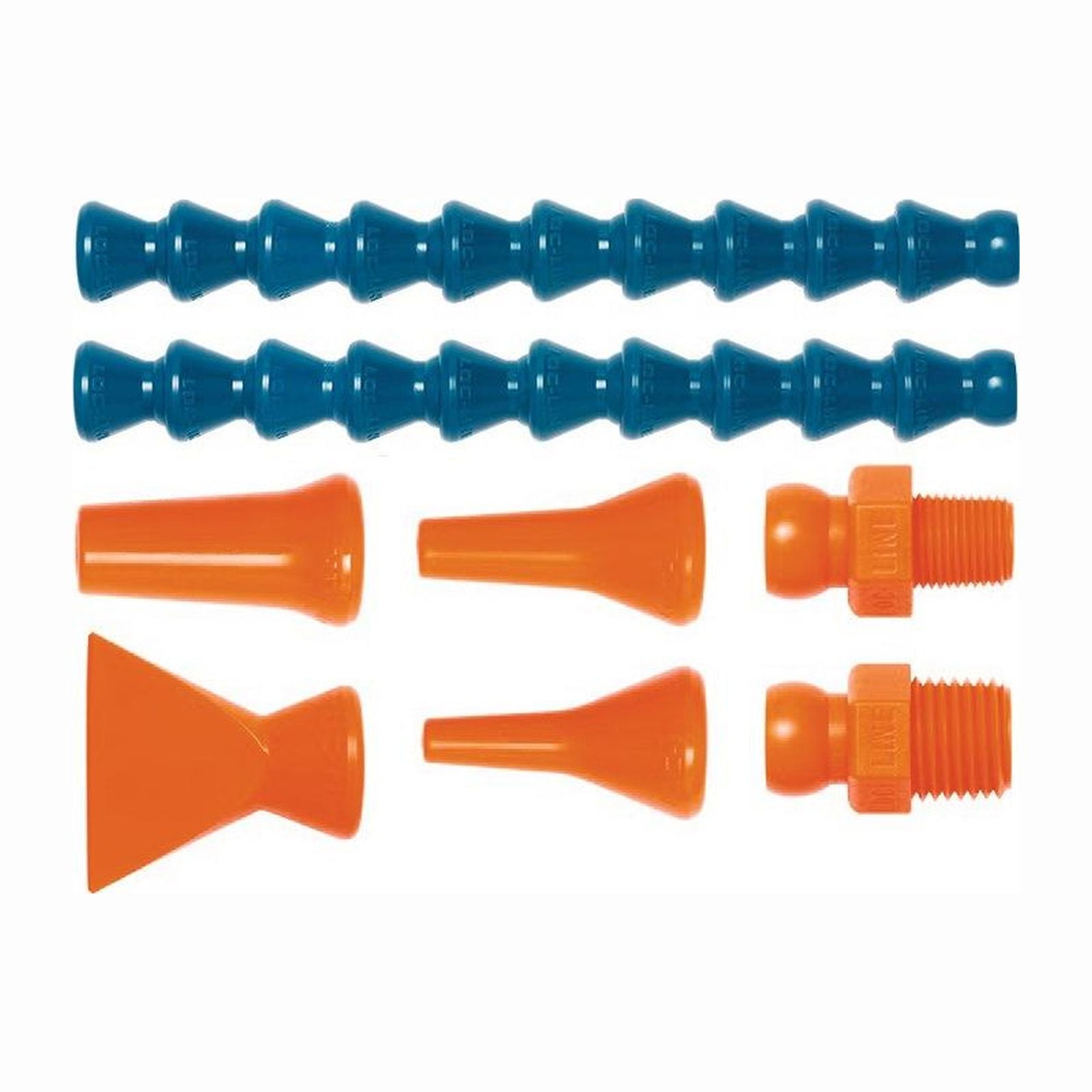 LOC-LINE Kühlmittelgelenkschlauchset Größe 1/4″ 8tlg.  - L40415