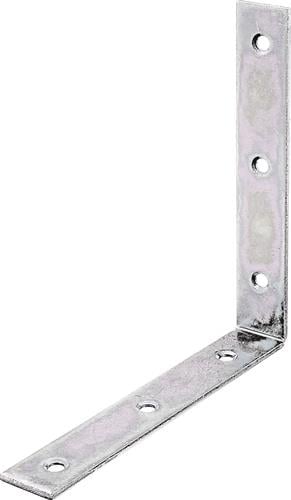 GAH Alberts Stuhlwinkel L.150 x 150 mm B.25 mm S.3 mm STA galv.gelb verz.Loch-D.6,5 mm - 332457