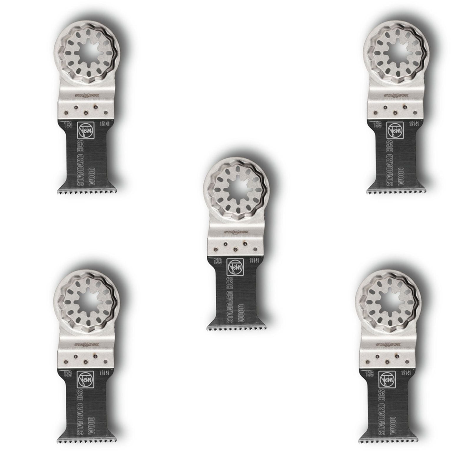Fein 5x E-Cut Standard Sägeblatt Starlock 35 mm - 63502133230