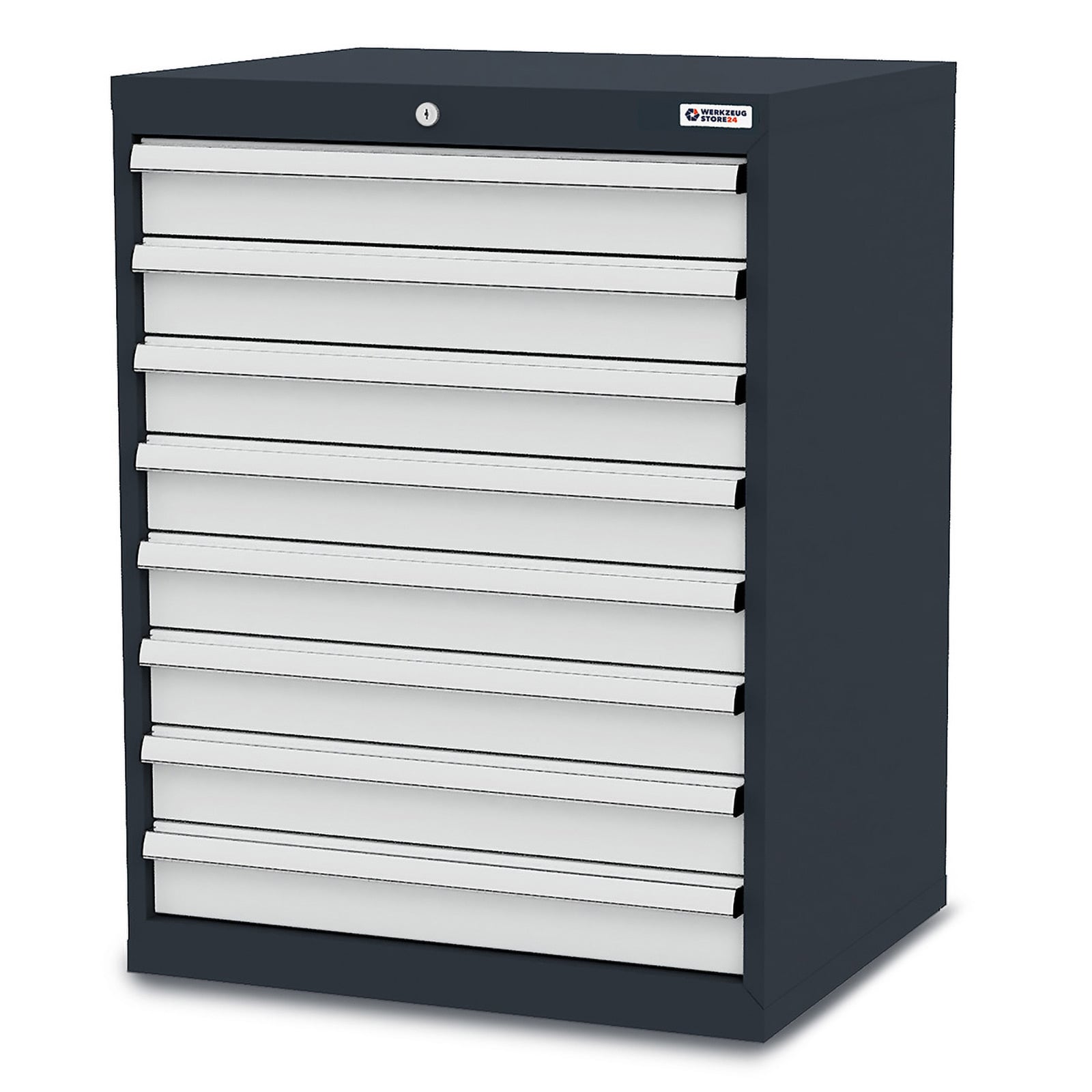 WS24 Schubladenschrank Schubladen: 8 x 100 B x T x H 700 x 575 x 920 mm - WS24-100264
