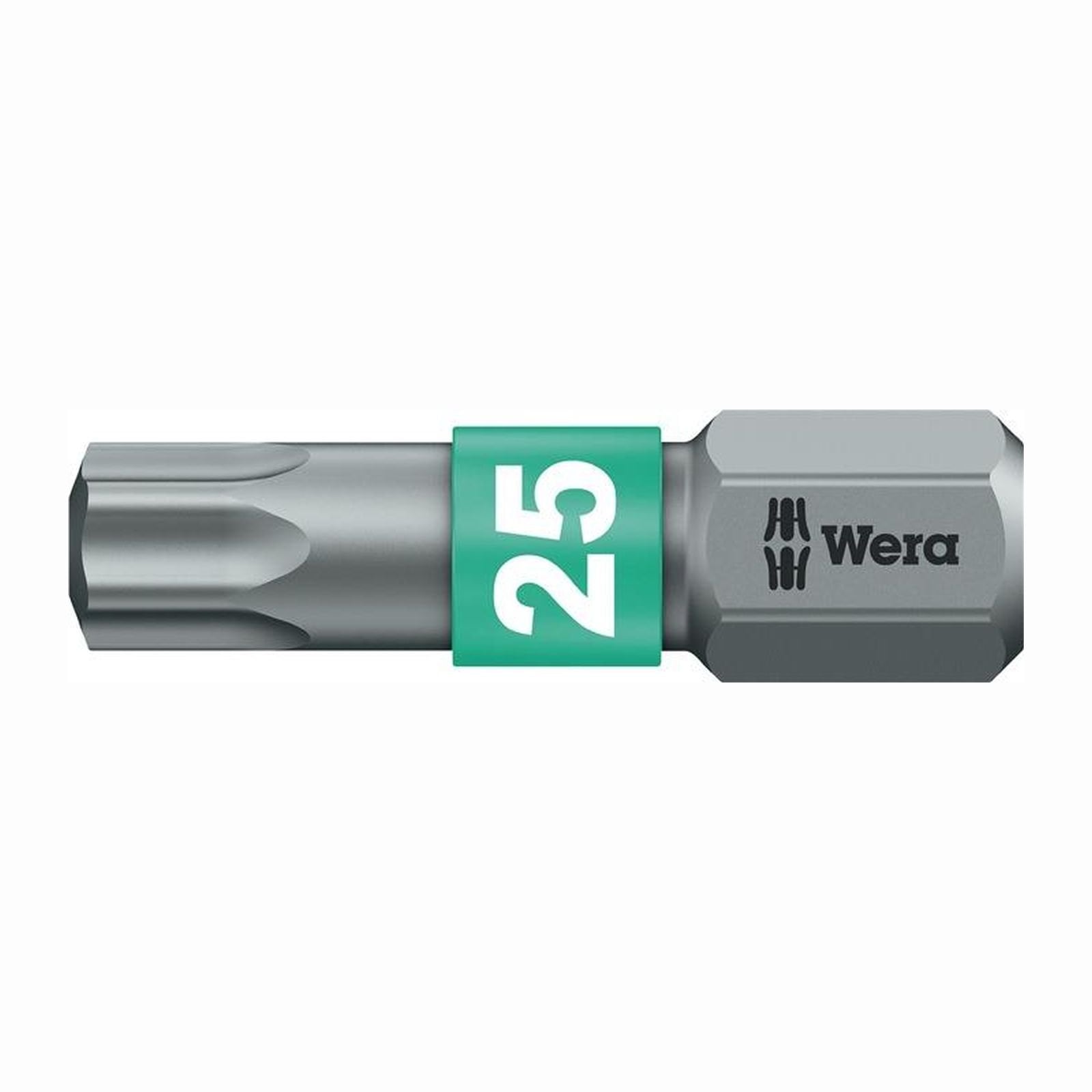 Wera 10x Bit 867/1 BTZ 1/4″ T Länge 25 mm BiTorsion zähhart