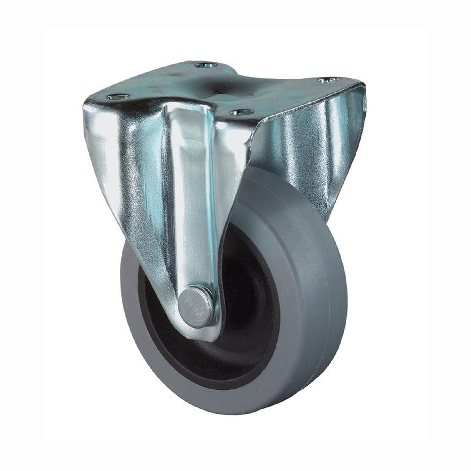 BS Rollen Bockrolle Vollgummi Gleitlager Kunststoff 50 mm 35 kg - A210.A80.050