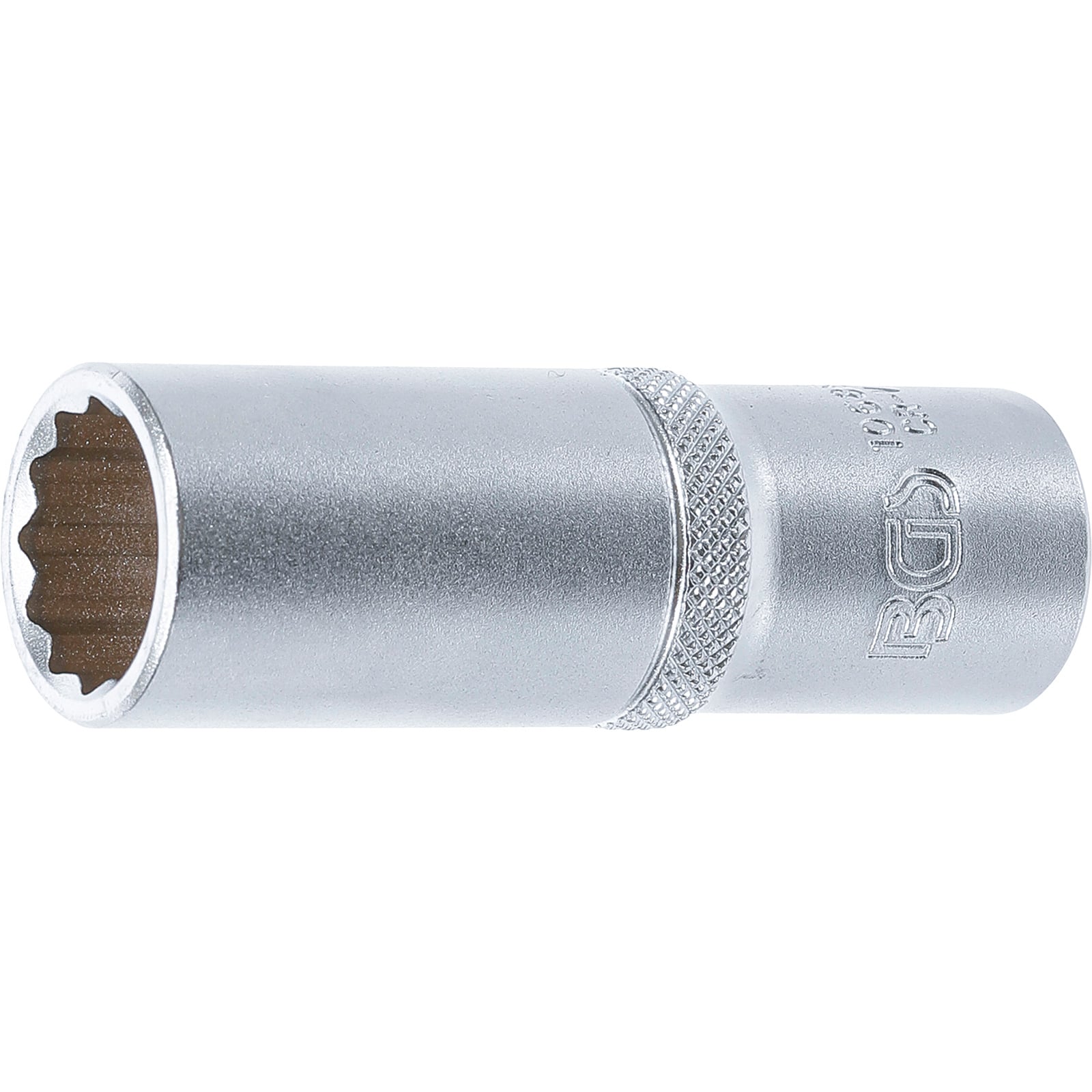 BGS Steckschlüssel-Einsatz Zwölfkant tief Antrieb Innenvierkant 12,5 mm (1/2") SW 18 mm - 10685