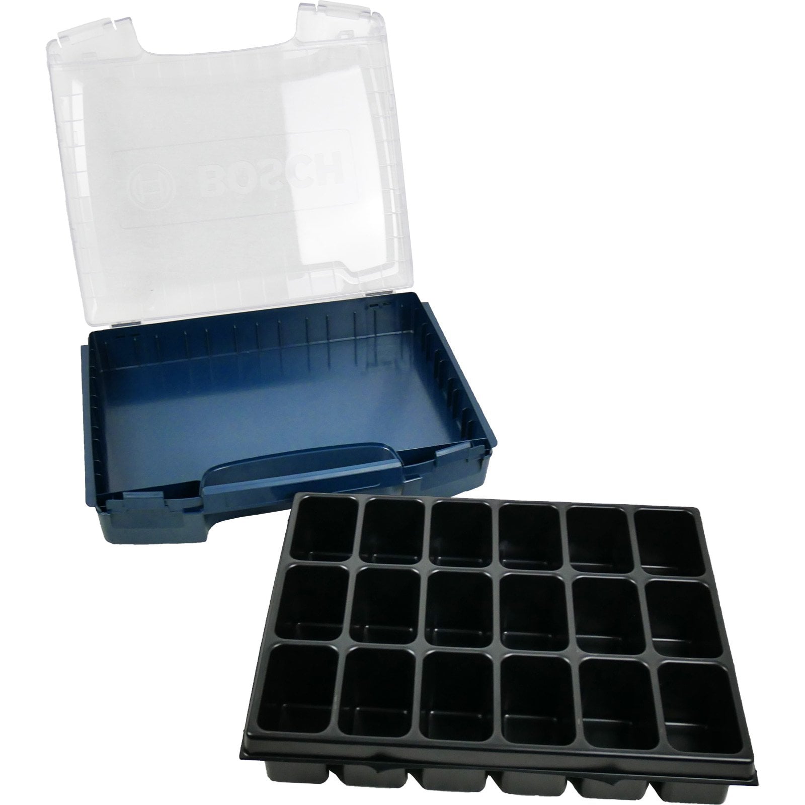 Bosch i-Boxx 72 inkl. BS Systems Kleinteileeinsatz 18 Fächer