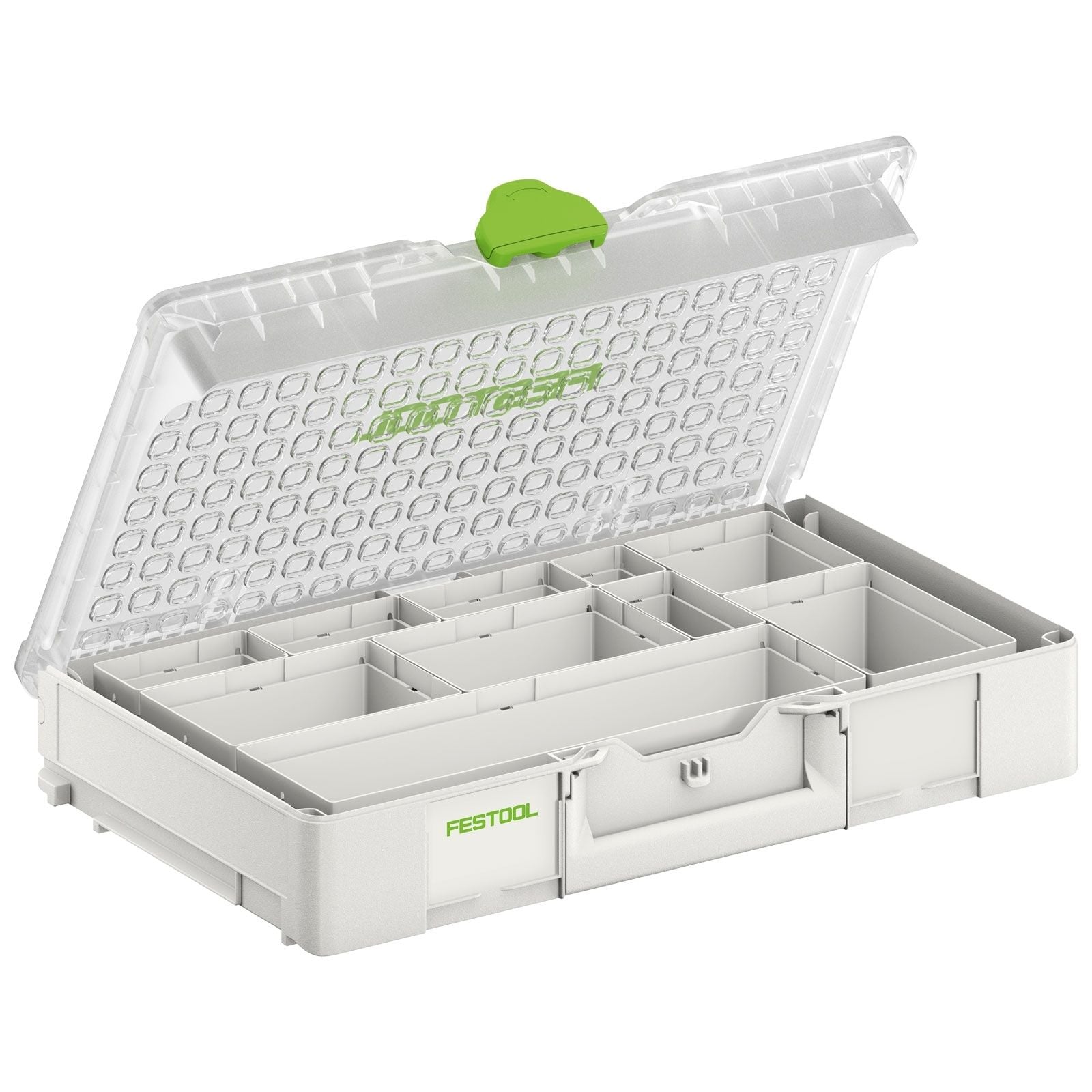 Festool Systainer³ Organizer SYS3 ORG L 89 10xESB - 204857 Größe Aufbewahrung: SYS3 ORG L 89 / Inhalt: 10x ESB