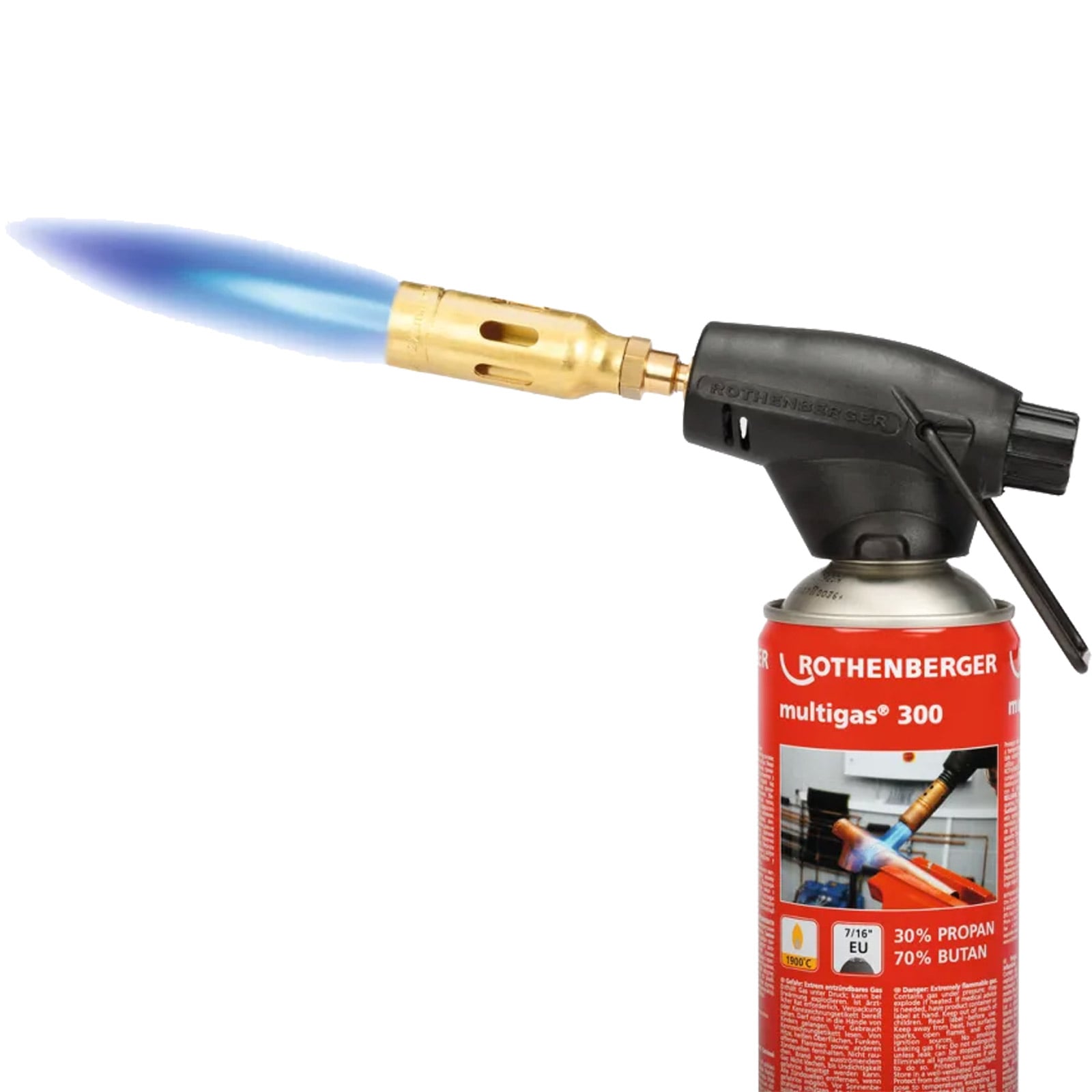 ROTHENBERGER ROFIRE Set mit Multigas 300, 7/16", EU - 35428