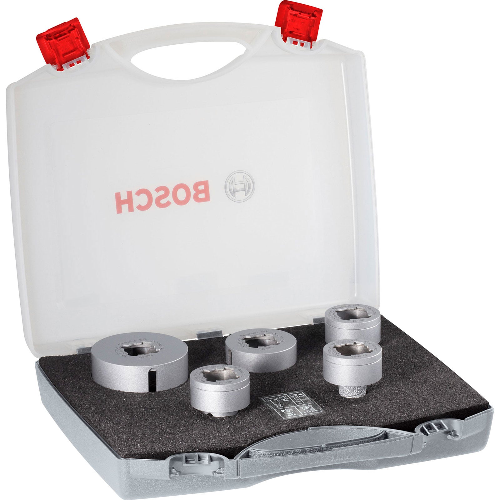 Bosch PRO Ceramic dry X-Lock Bohrkronen-Set 68; 51; 35; 25; 20x33; 33; 33; 33; 33 mm 5-tlg. - 2608599037