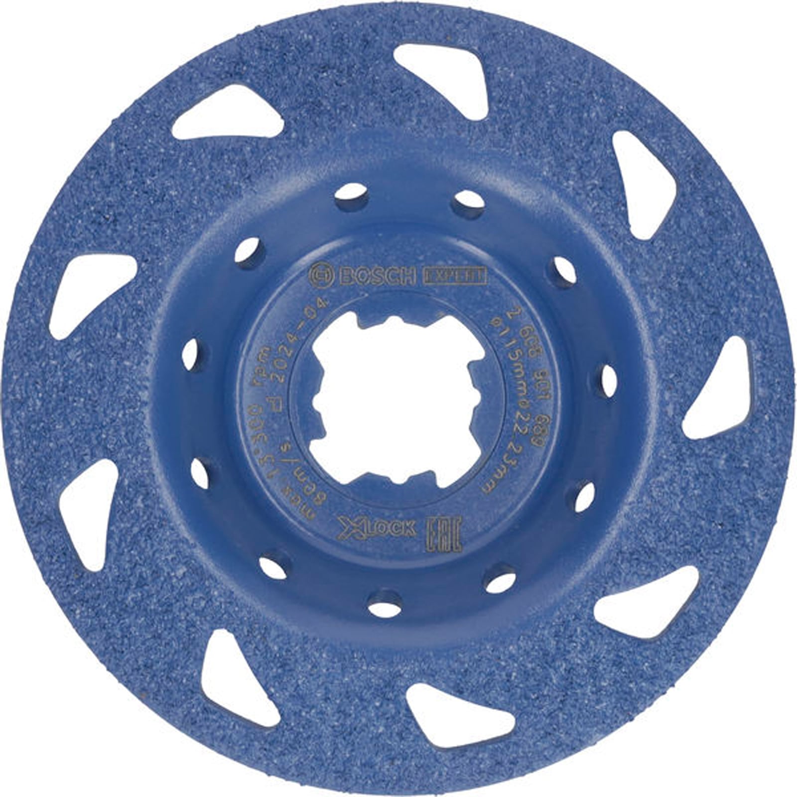 Bosch EXPERT Multi Material Carbide-Topfscheibe fein schräg X-LOCK 115 mm 22,23 mm - 2608901689