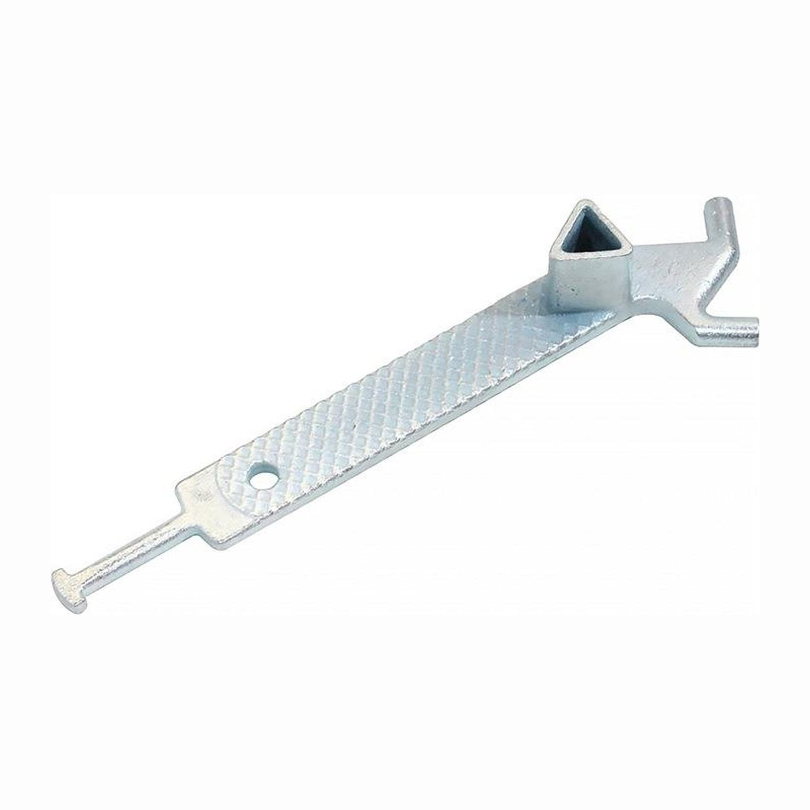 Grausmann Dreikantschlüssel DIN 3222 mit Haken - 28.0