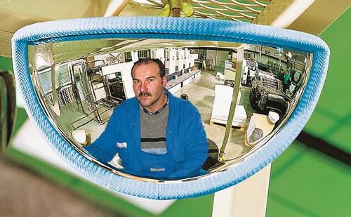 SPL Gabelstaplerspiegel H151xB288mm - 410