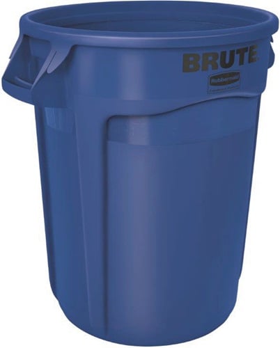 RUBBERMAID Mehrzwecktonne blau 121l PE Außen-Ø560xH692mm - FG263200BLUE