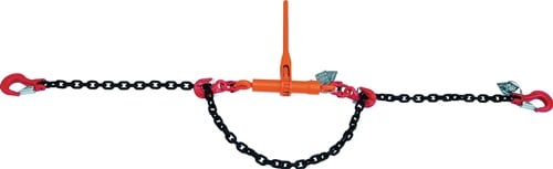 DOLEZYCH Zurrspannkette DORA 1-tlg.Güte 8 3,5m S.10-8mm Zugkr.6300 daN 1575 daN - 19406301-3,5