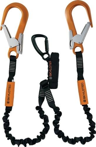 BFD-Verbindungsmittel Skysafe Pro+ L.1,8m TWIN Aluminium,Polyamide,PES SKYLOTEC