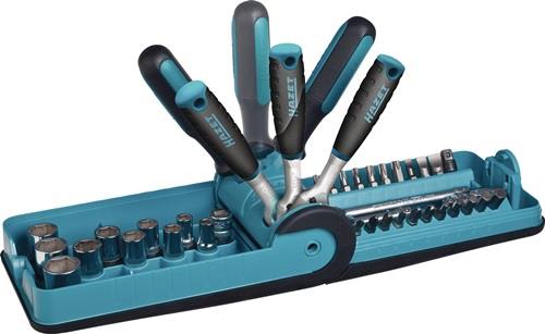 Hazet Steckschlüsselsatz 856-1HP 38tlg. 1/4" SW 5,5 - 14 mm Anzahl Zähne 90 6-kant - 856-1HP