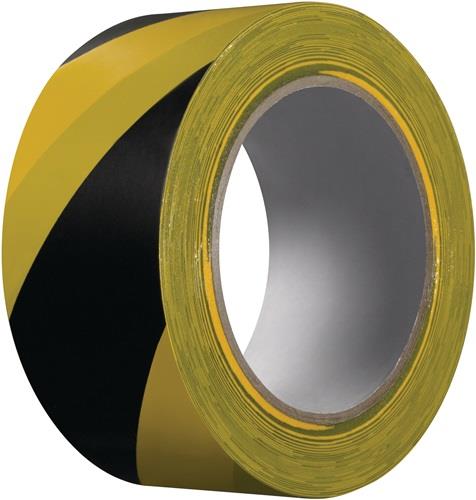 kip Warnband Extra 339 PVC schwarz / gelb - 339-57