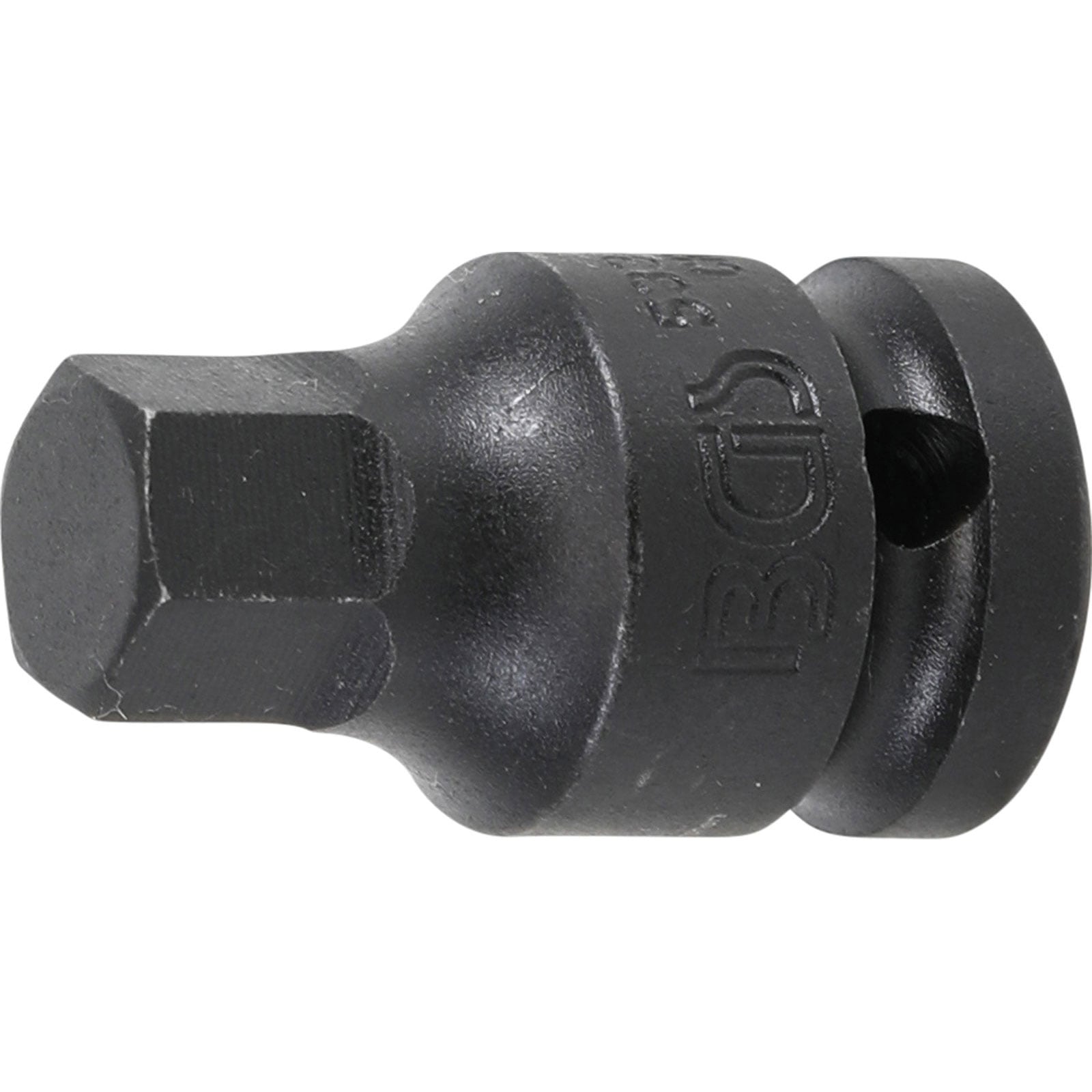 BGS Kraft-Bit-Einsatz Antrieb Innenvierkant 12,5 mm (1/2") Innensechskant 14 mm - 5485-14