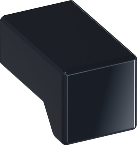 HEWI Möbelknopf 547.15 Ku.90 tiefschwarz - 547.15 90