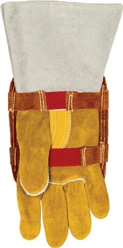 Weldas Handschutz Rindspaltleder m.alumisiertem PFR Schutz - 44-3006LB