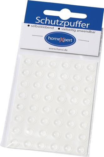 Schutzpuffer Clear 6,4mm Ku.transp.Linse selbstkl. - 561064