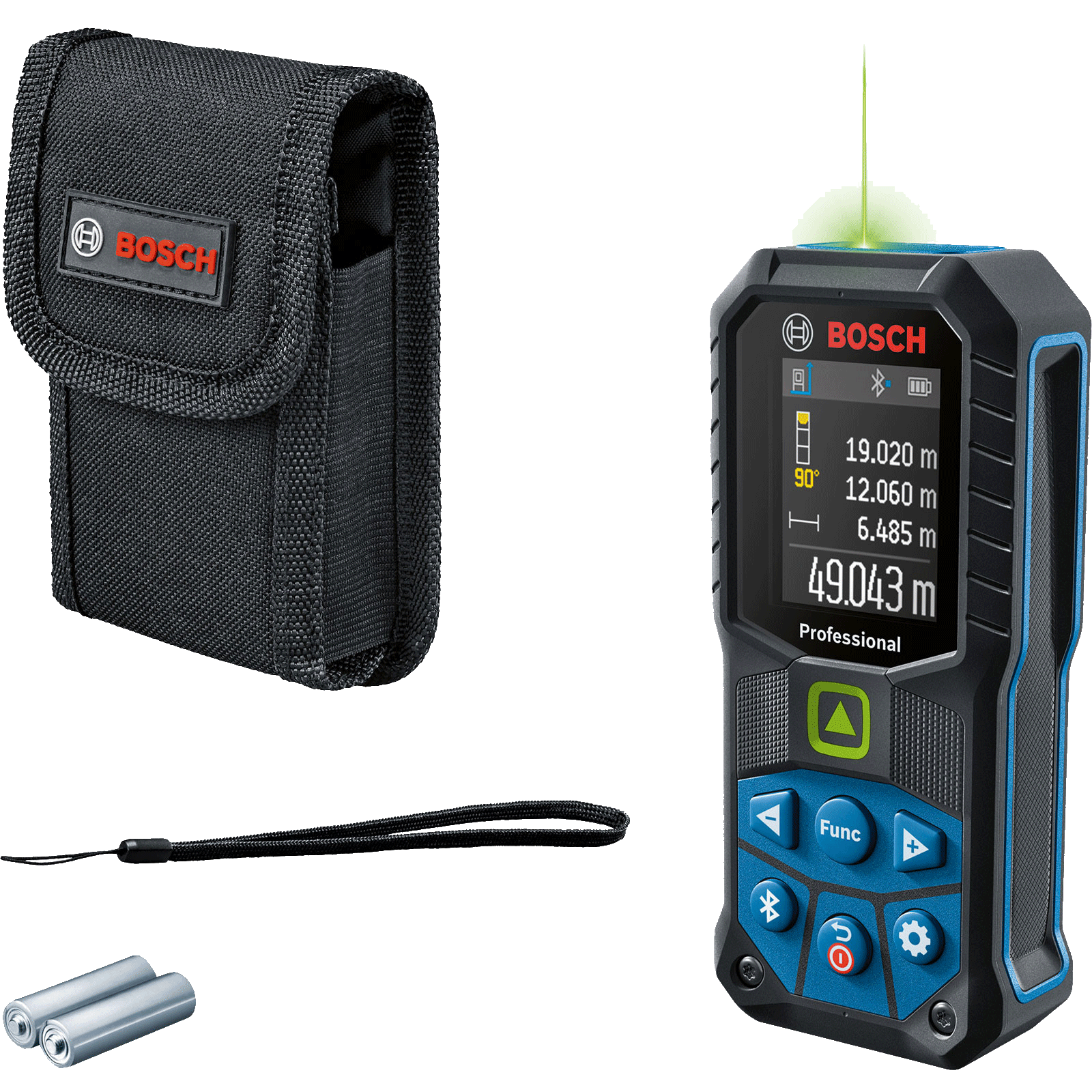 Bosch Professional Laser-Entfernungsmesser GLM 50-27 CG mit Zubehör