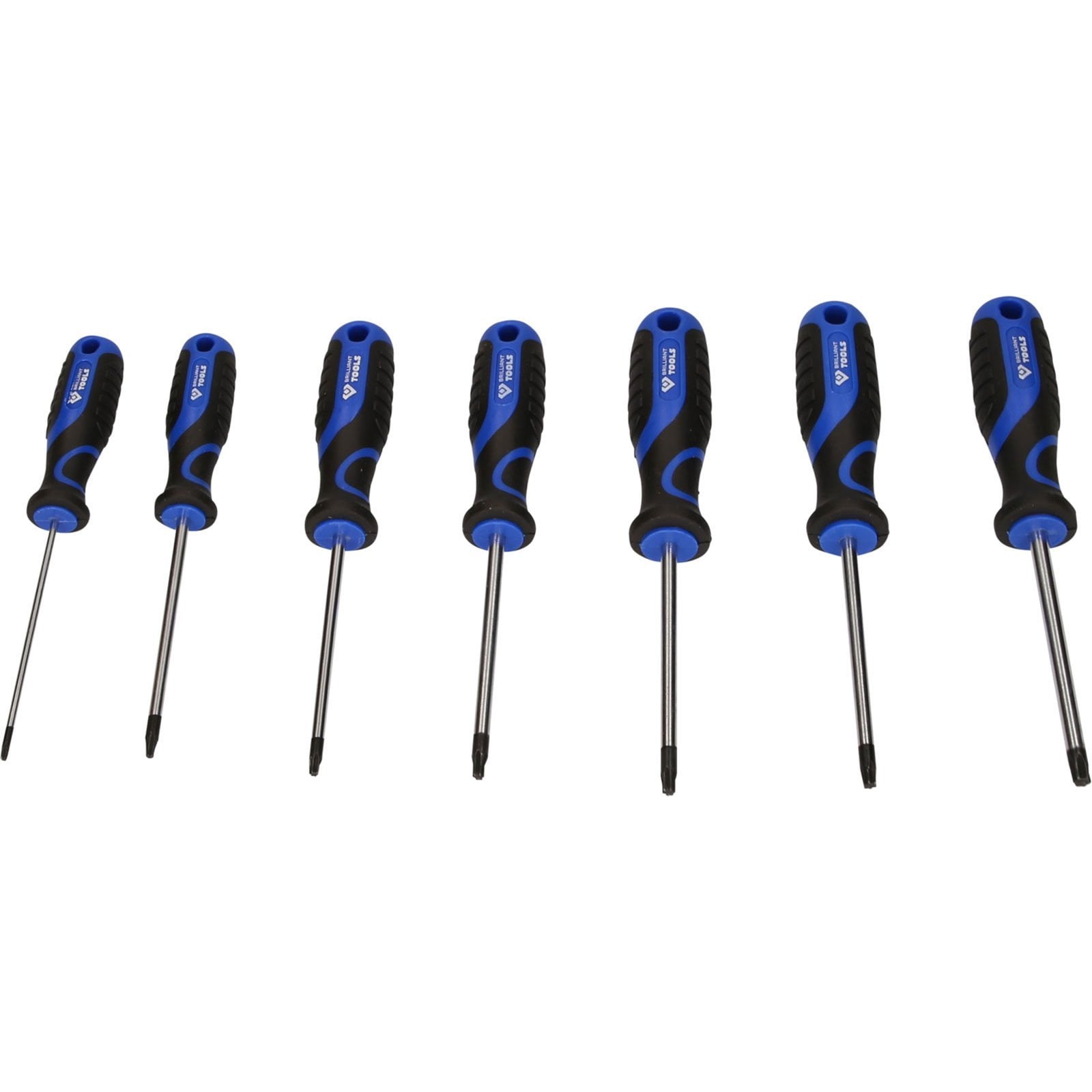 BRILLIANT TOOLS Schraubendreher-Satz 7tlg. Torx-Profil - BT034007
