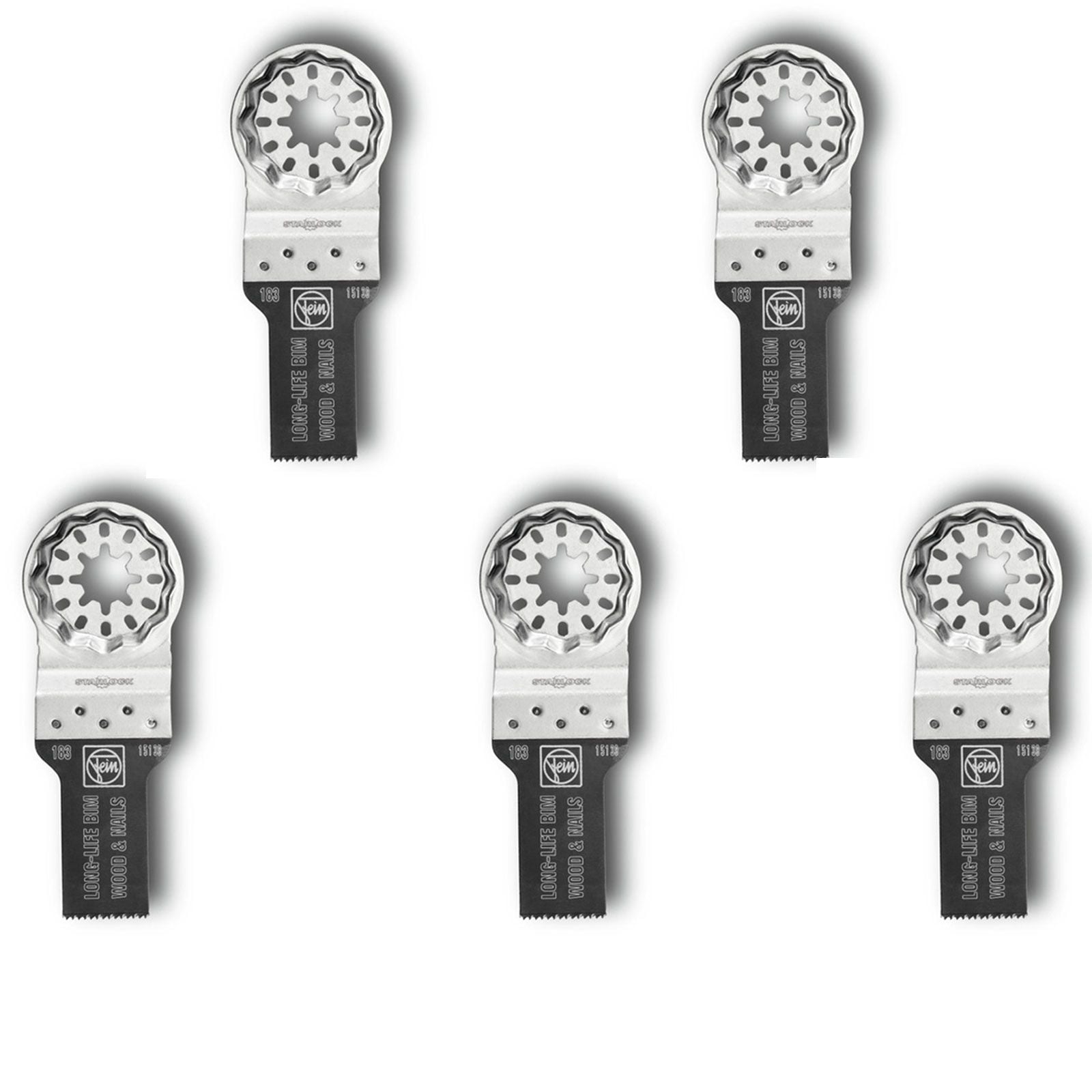 Fein 5x E-Cut Long-Life Sägeblatt Starlock 20 mm - 63502183230