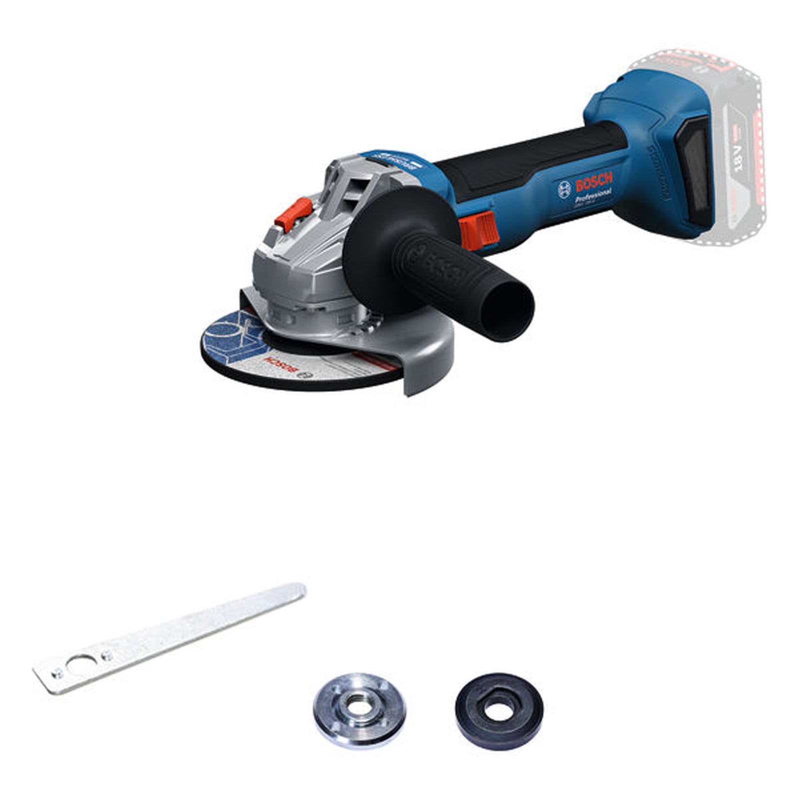 Bosch Akku-Winkelschleifer GWS 18V-8 - 06019N9000