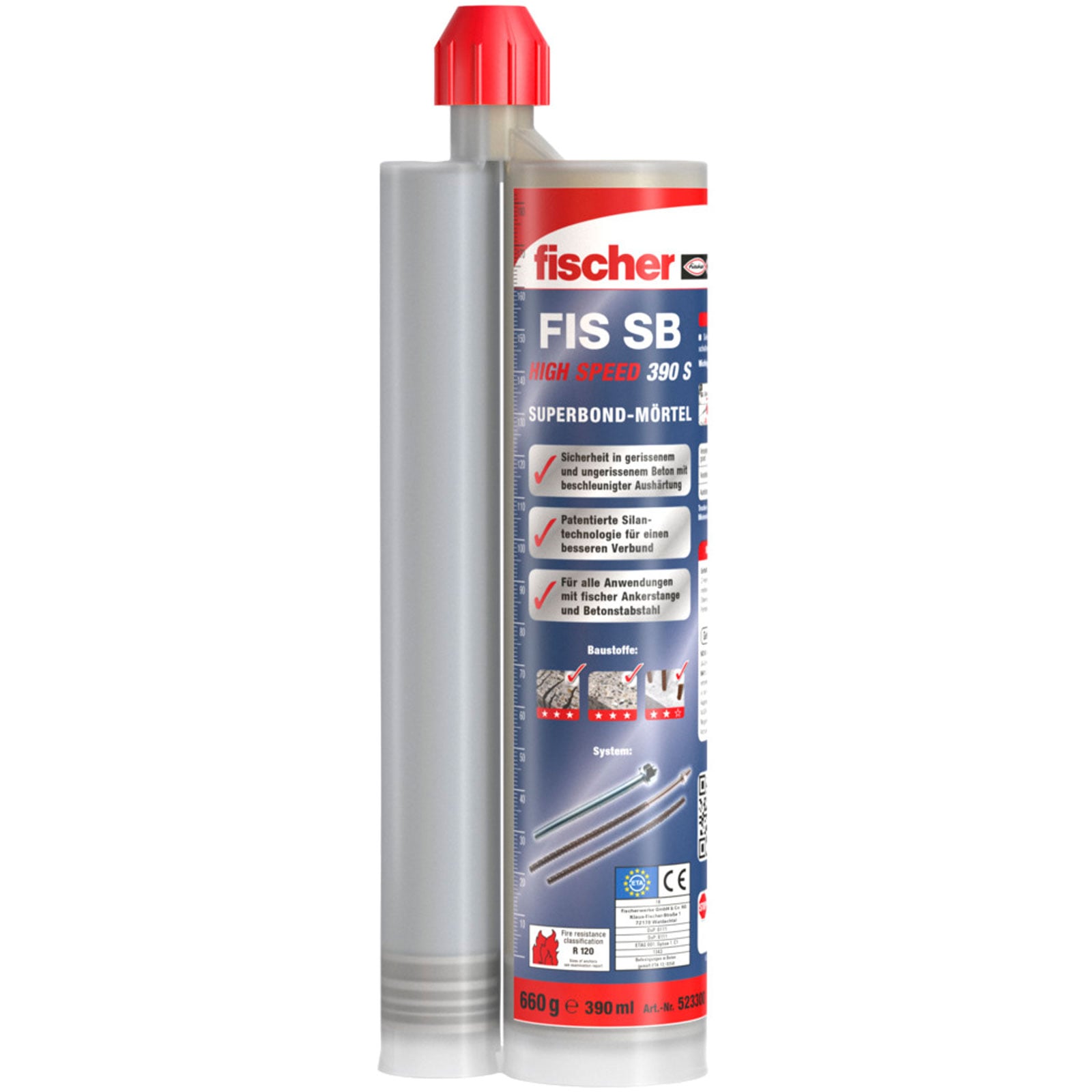 Fischer Superbond-Mörtel FIS SB HS 390 S - 523300