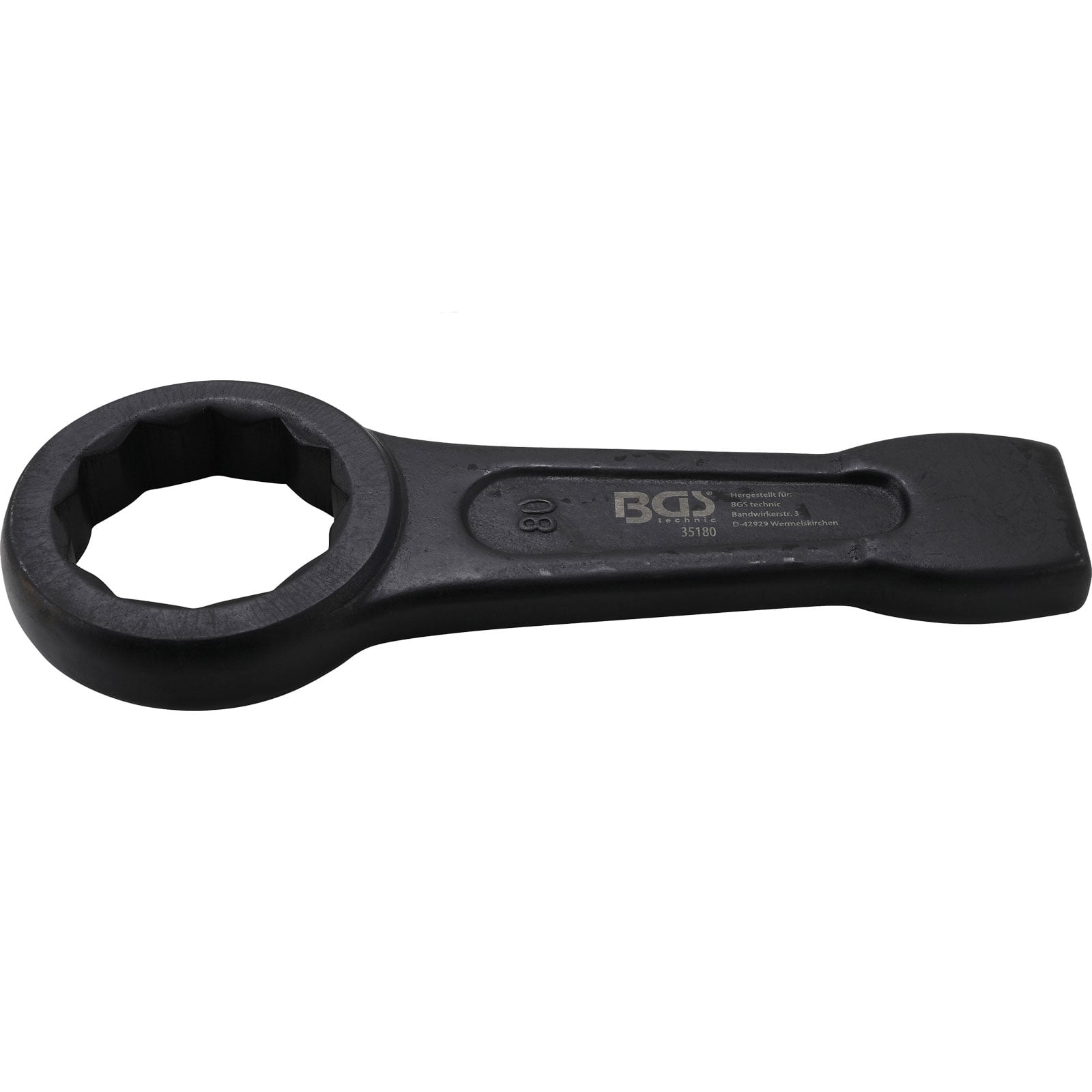 BGS Schlag-Ringschlüssel SW 80 mm - 35180