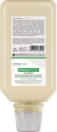 Handreinigungscreme PEVALIN SPEZIAL 2l rückfettend Softflasche PAUL VOORMANN