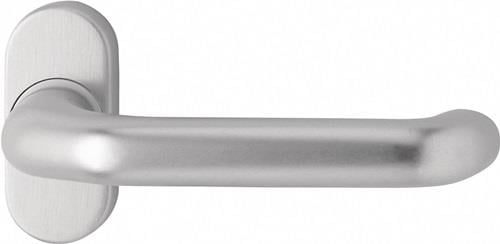 edi Profiltürdrückerlochteil 1300/2033 Alu.F1 ov.8mm gekr - 1300/2033/01