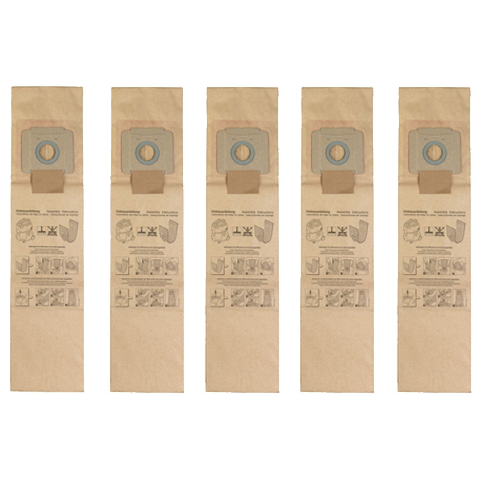 Makita P-70203 5x Filtersack M