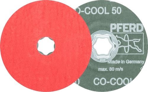 Fiberscheibe COMBICLICK CO-COOL D.115mm K.50 INOX/Alu.Keramikkorn PFERD