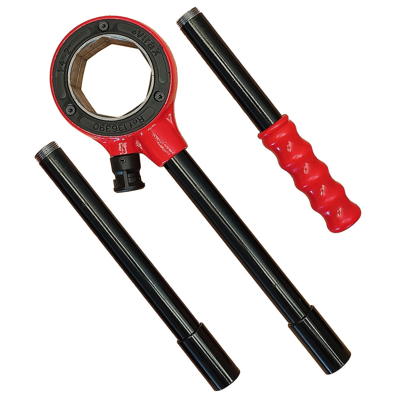 VIRAX 1 Dreigliedriger Arm + 1 Führungen 1 Ratsche 1.1/2-2" - 136392