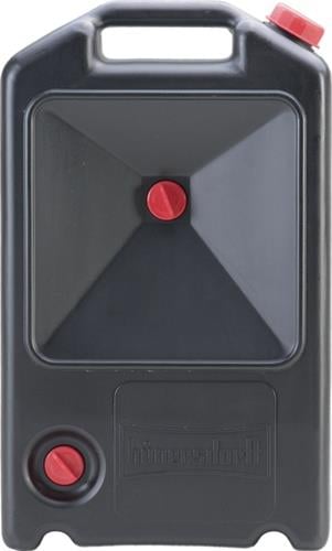 Ölwechselkanister 8l schwarz HDPE L300xB130xH500mm HÜNERSDORFF