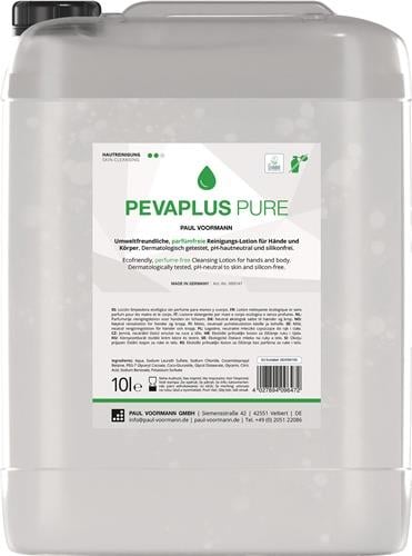 Handreinigung PEVAPLUS PURE 10l unparfümiert Kanister PAUL VOORMANN