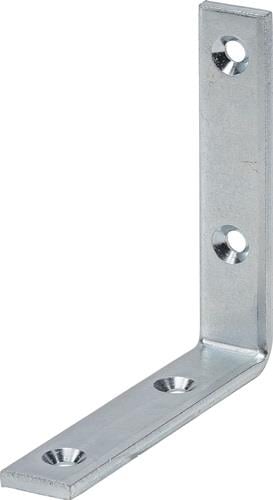 VORMANN Winkel sta.L.60 mm B.20 mm S.3 mm STA blau verz.Loch-D.4,5 mm - 000182060Z