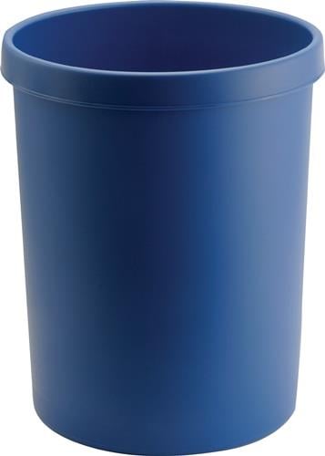 helit Papierkorb 45 l H480xØ390 mm mit Griffrand - H61062-34