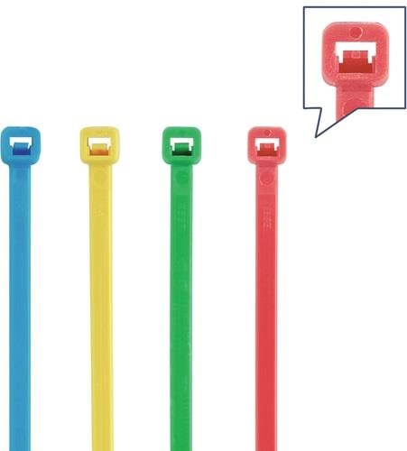 Kabelbinderset 400tlg. mehrfarbig - NW-SET 3