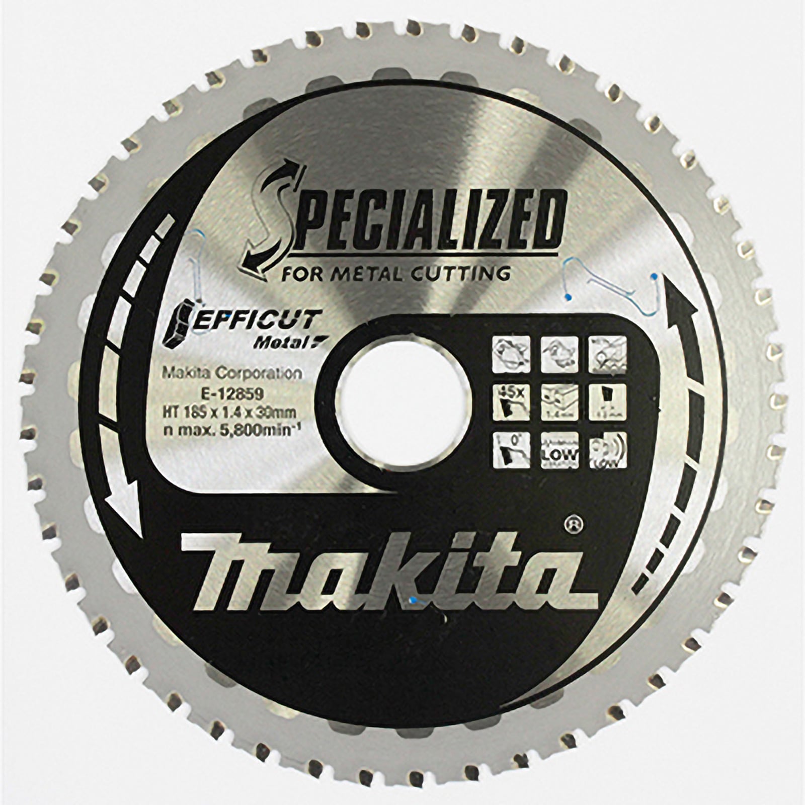 Makita EFFICUT Sägeblatt Metall 185 x 30 x 45Z - E-12859