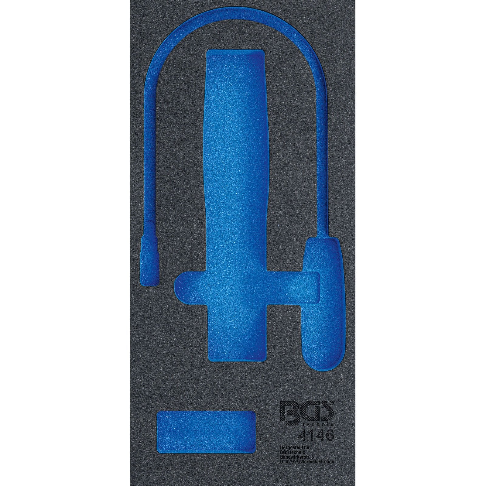 BGS Werkstattwageneinlage 1/3 leer für Art. 4146 - 4146-1