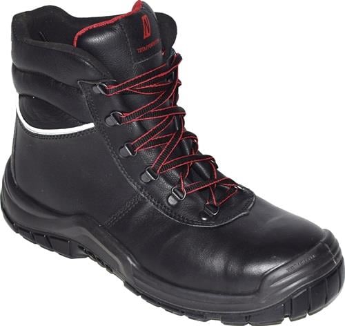 Sicherheitsstiefel POWER STEP MID+ Gr.43 schwarz S3 HRO SRC EN20345 Volleder