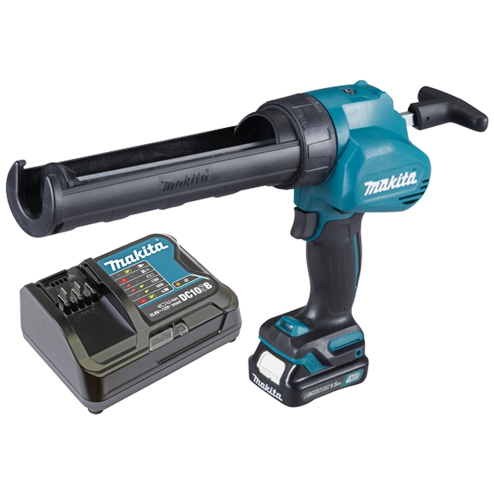 Makita CG100DSYEX Akku-Kartuschenpistole 10,8V / 2x 1,5 Ah Akku + Ladegerät im Transportkoffer