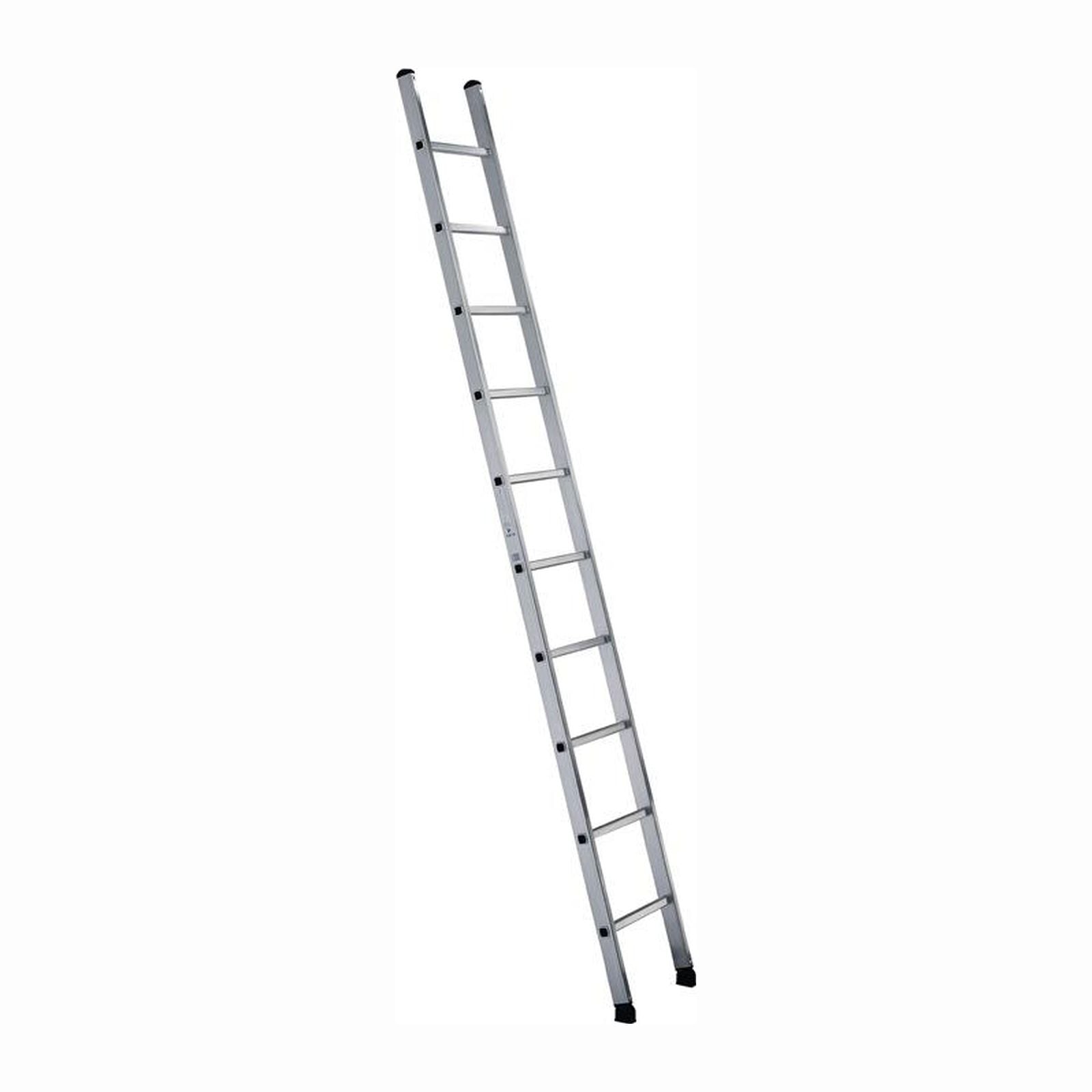 Günzburger Steigtechnik Sprossen-Anlegeleiter ohne Traverse 10 Sprossen - 010010