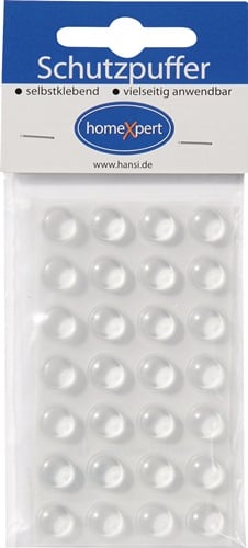 Schutzpuffer Clear 11,1mm Ku.transp.Linse selbstkl. - 561111